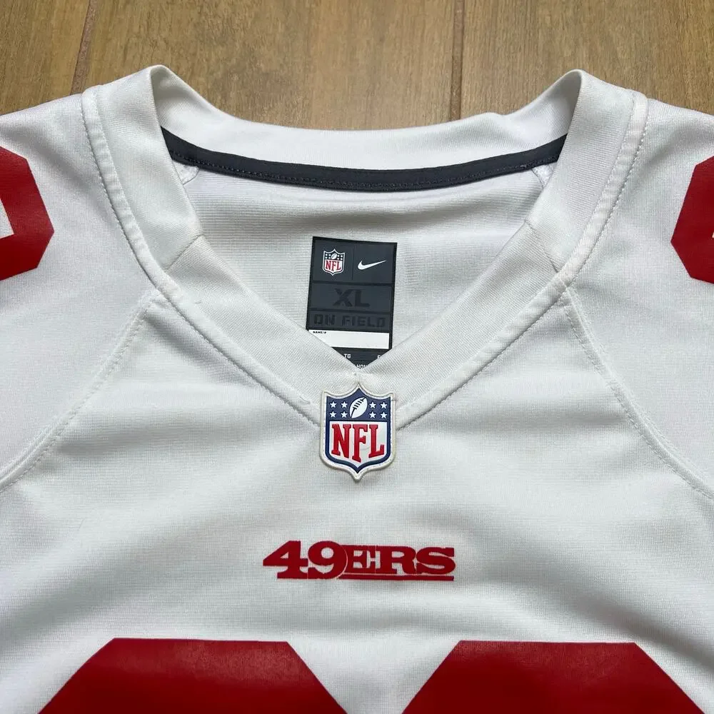 Nike San Francisco‎ 49ers #88 Lido Bay On Field NFL Jersey White XL